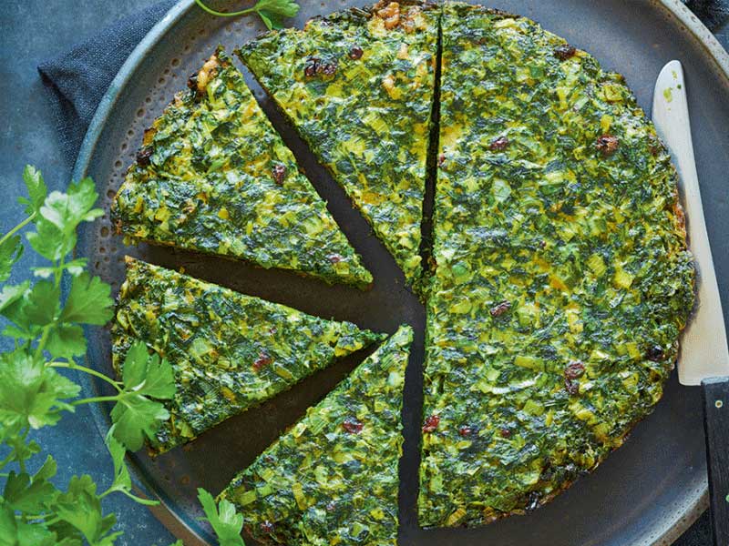 Authentic Kuku Sabzi Recipe: A Persian Delight - step image